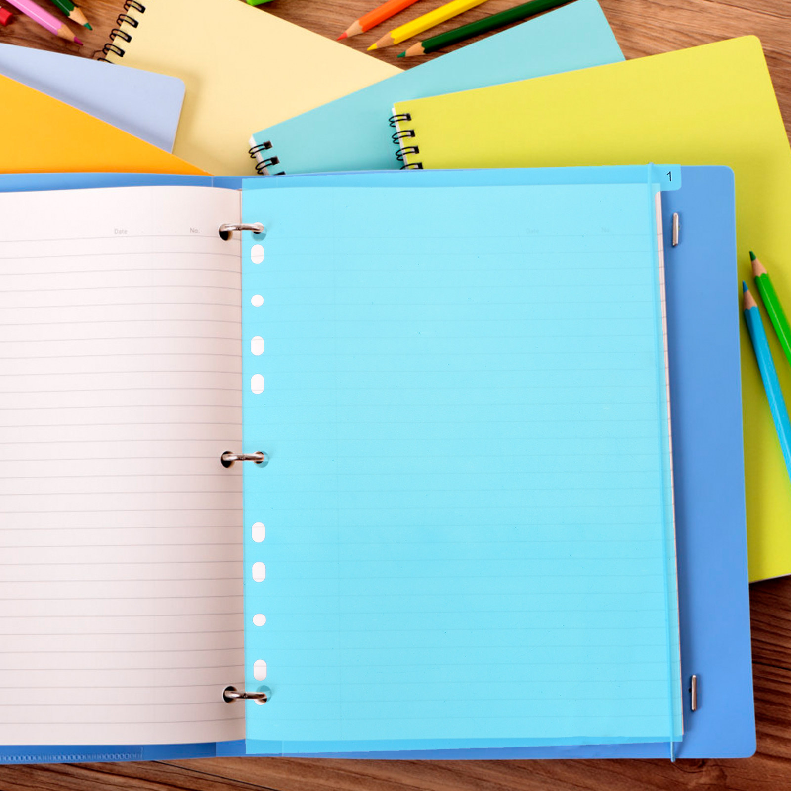 5 Divisórias Premium de Plásti - Tab Divider A4 avaliação e preço