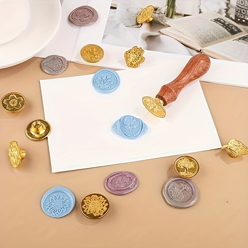 Conjunto de 21 peças de carimb - Wax Seal Stamp Set avaliação e preço