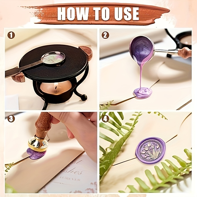 Conjunto de 21 peças de carimb - Wax Seal Stamp Set avaliação e preço