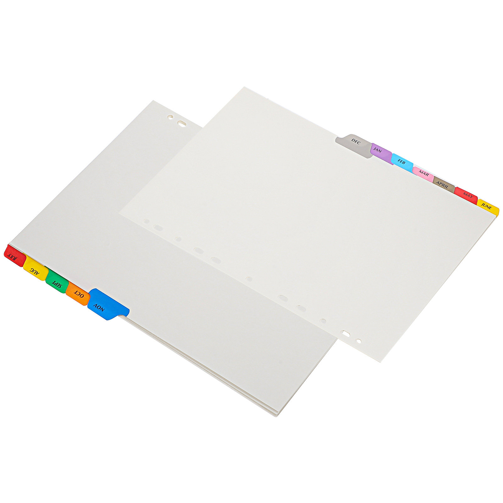 12 folhas de divisores de índi - Tab Divider A4 avaliação e preço