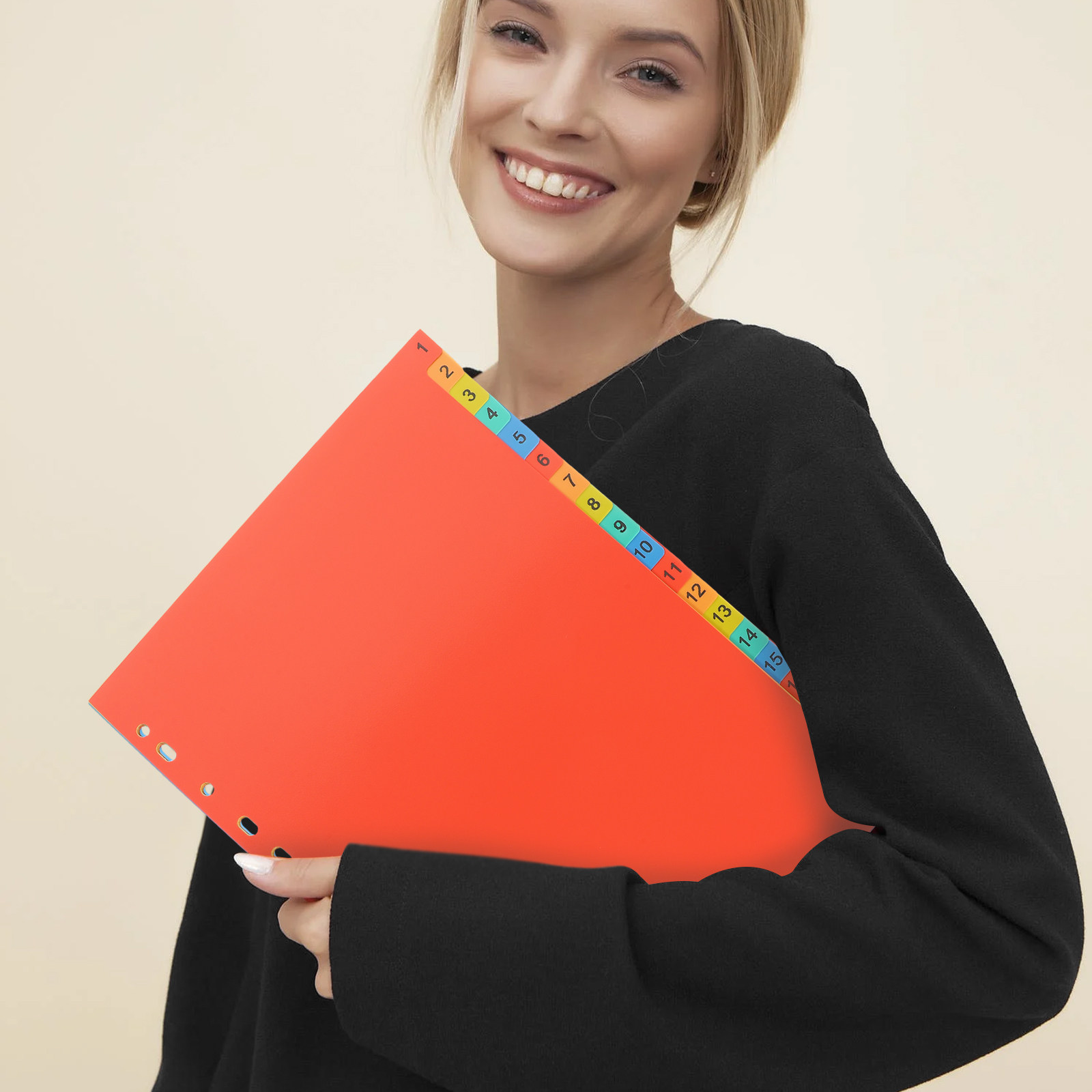 20 Folhas de Divisórias de Índ - Tab Divider A4 avaliação e preço