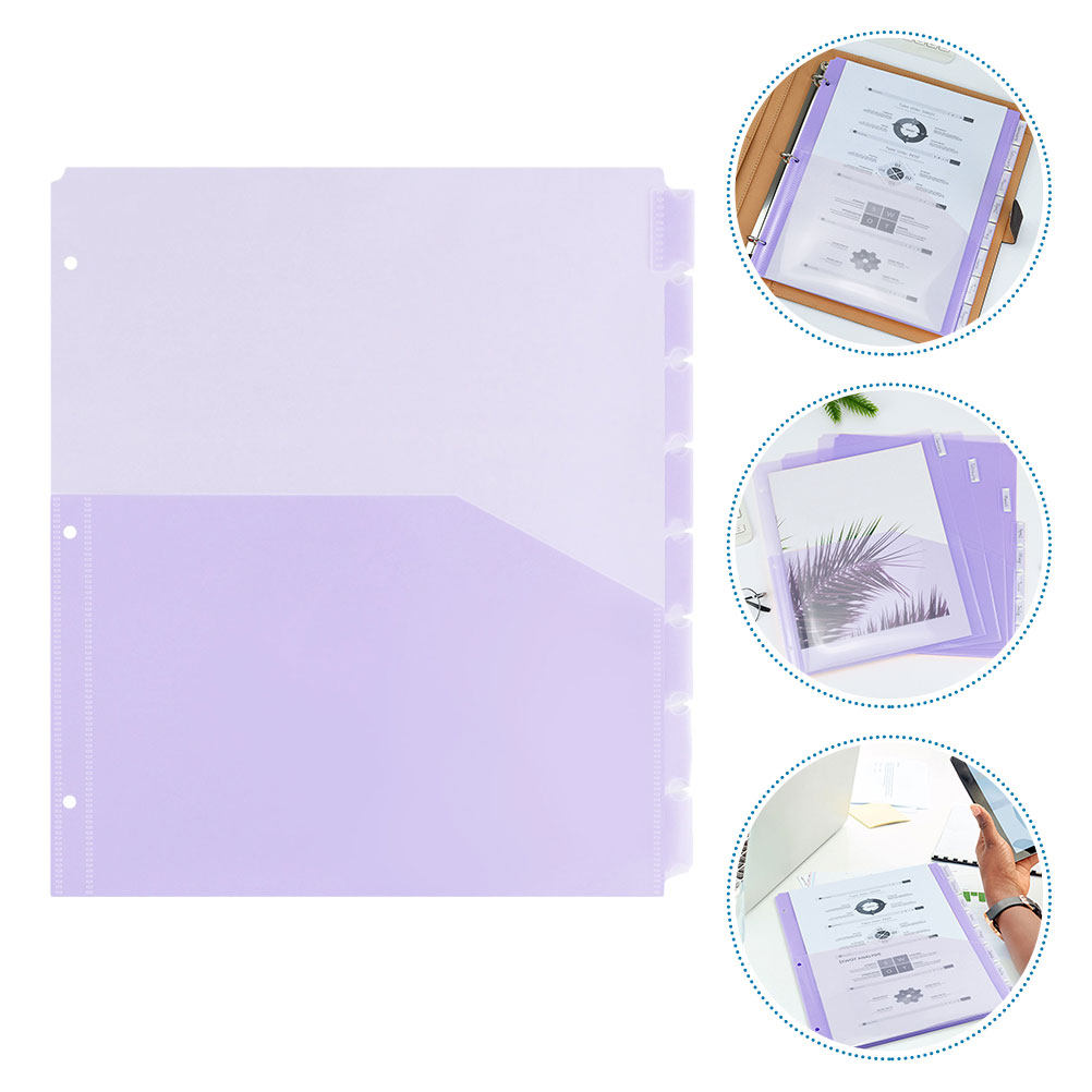 2 Conjuntos de Divisórias Plás - Tab Divider A4 avaliação e preço