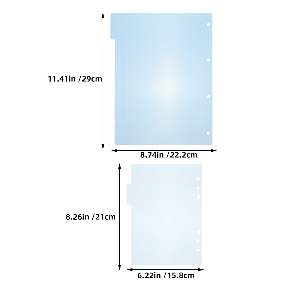 1 Conjunto de Divisórias para  - Tab Divider A4 avaliação e preço