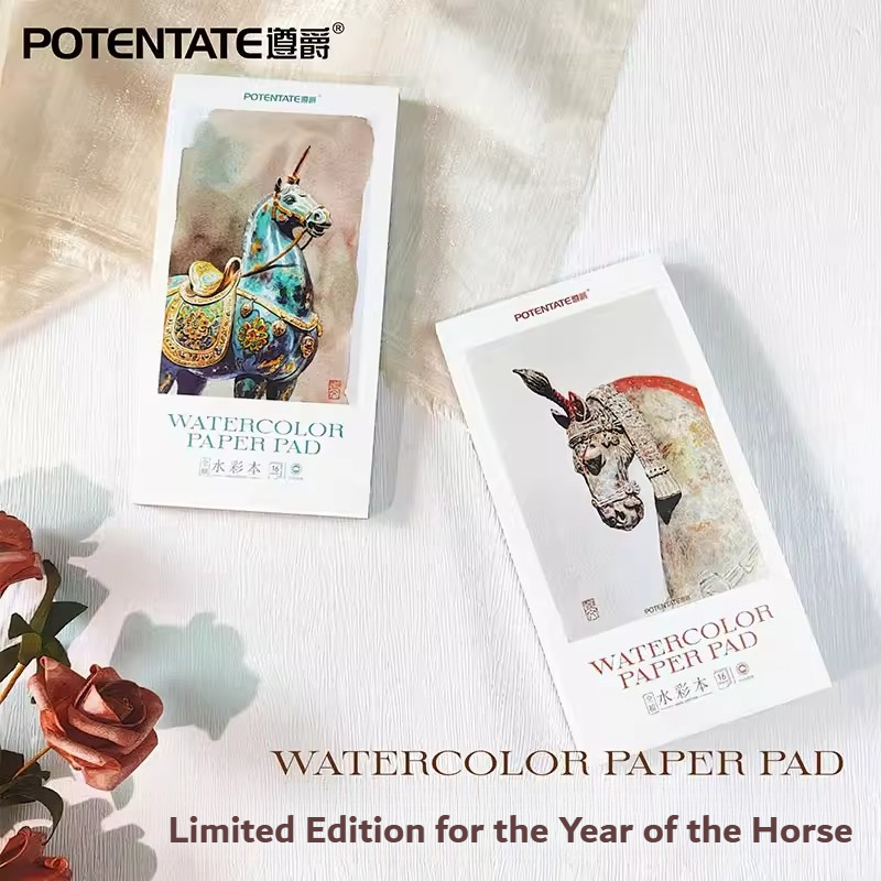 2 Pçs/set 2026 Ano do Cavalo A - Ink Blotter Paper avaliação e preço
