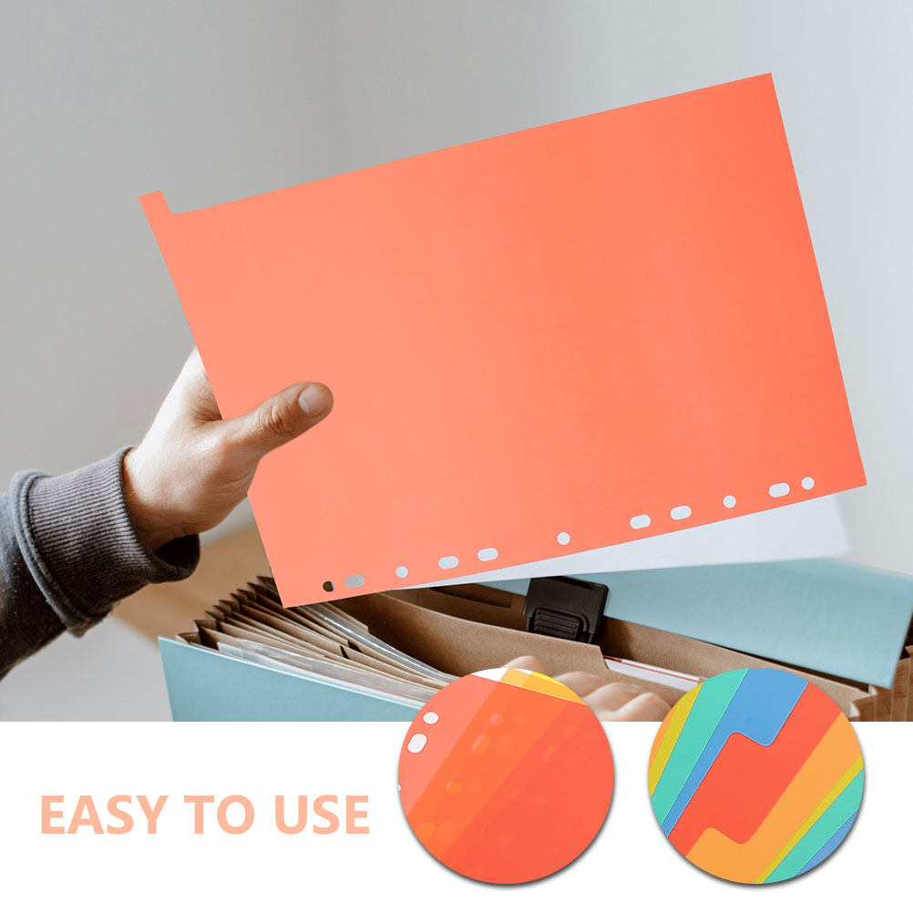 Divisórias de PVC com Abas Esc - Tab Divider A4 avaliação e preço