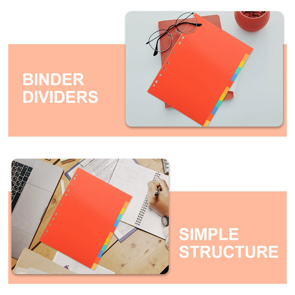 Divisórias de PVC com Abas Esc - Tab Divider A4 avaliação e preço