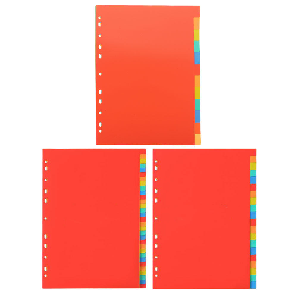 Divisórias de PVC com Abas Esc - Tab Divider A4 avaliação e preço