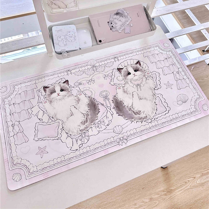 Tapete de mesa de couro ragdol - Leather Desk Pad avaliação e preço